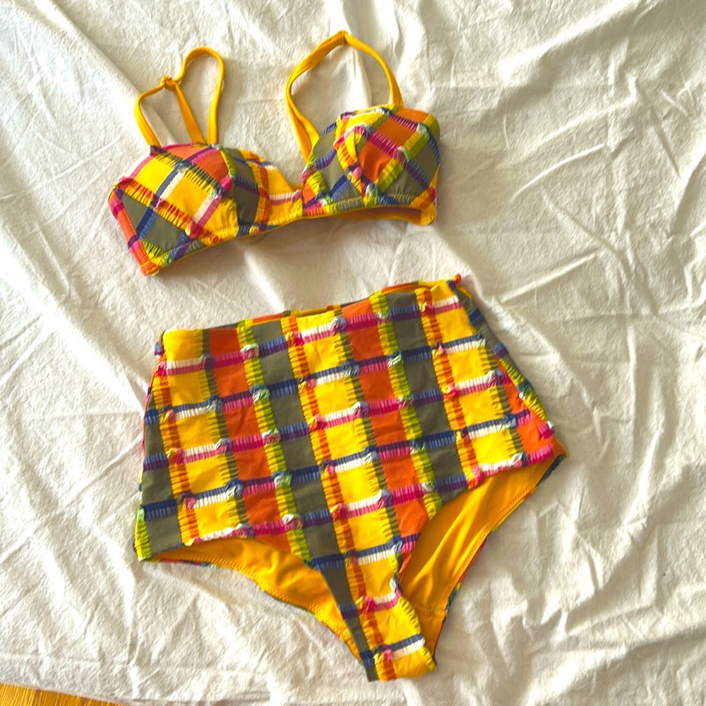 NWOT & Other Stories Bikini Gorgeous high waisted bottom and adjustable top